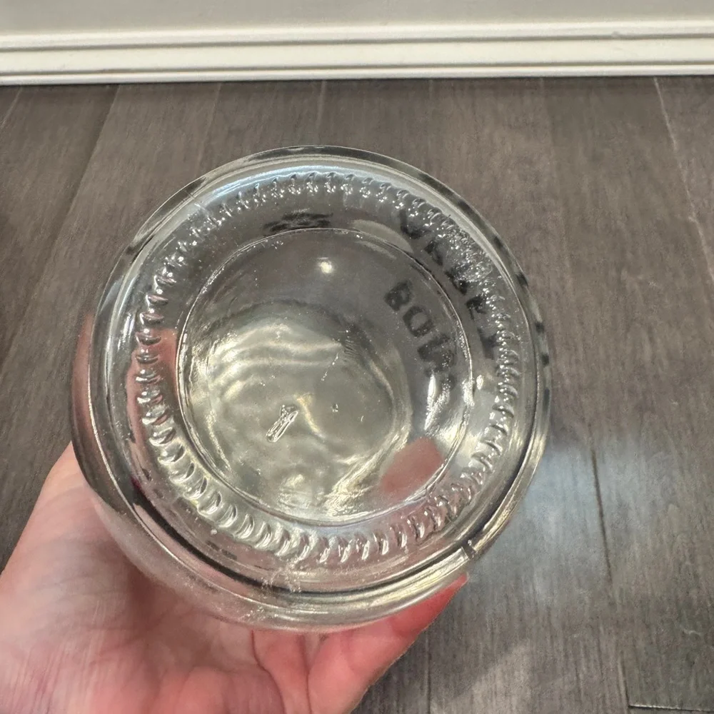 Custom Made Glass Dog Treat Jar — 